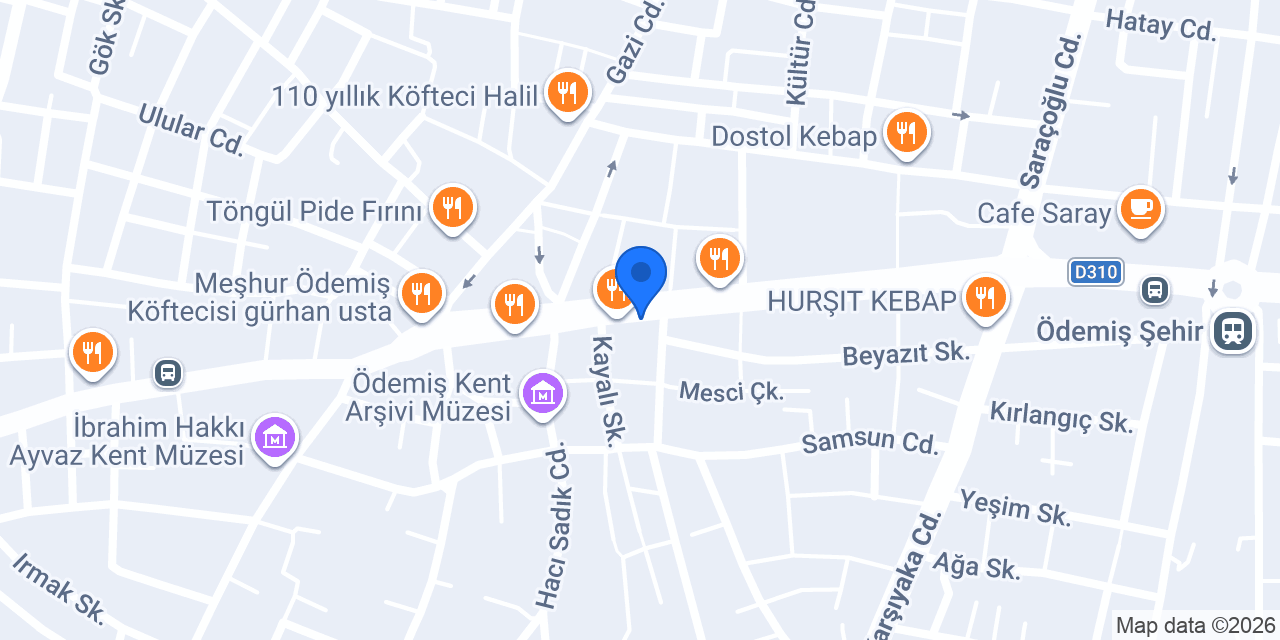Ödemiş Tavukçuluk konumu