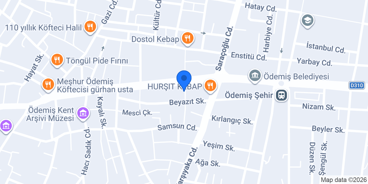 Ödemiş Antika konumu