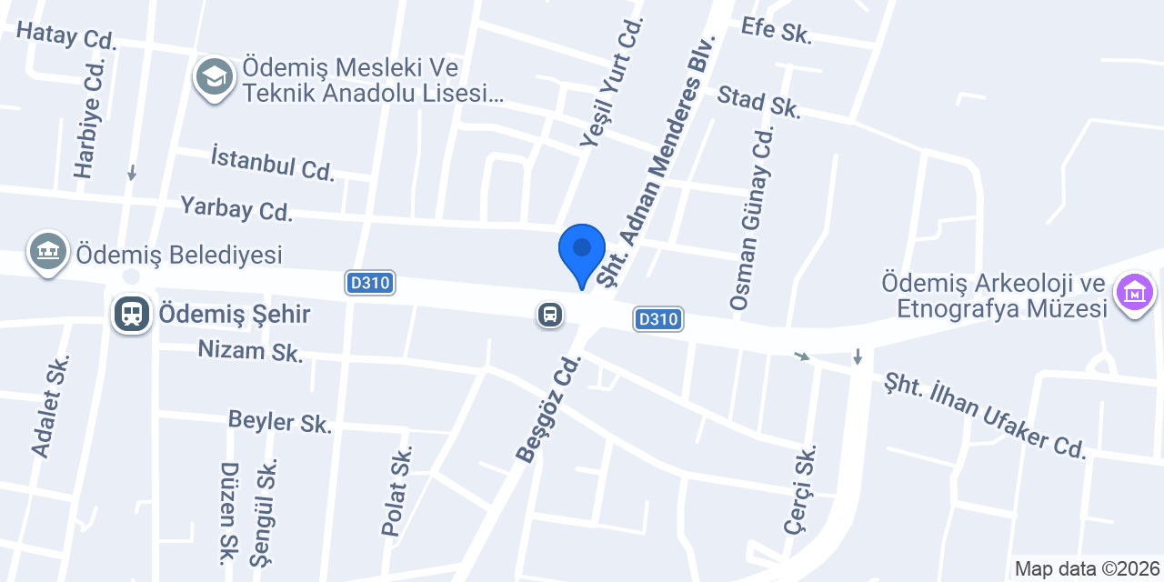 Yükselen Pide Kebap konumu