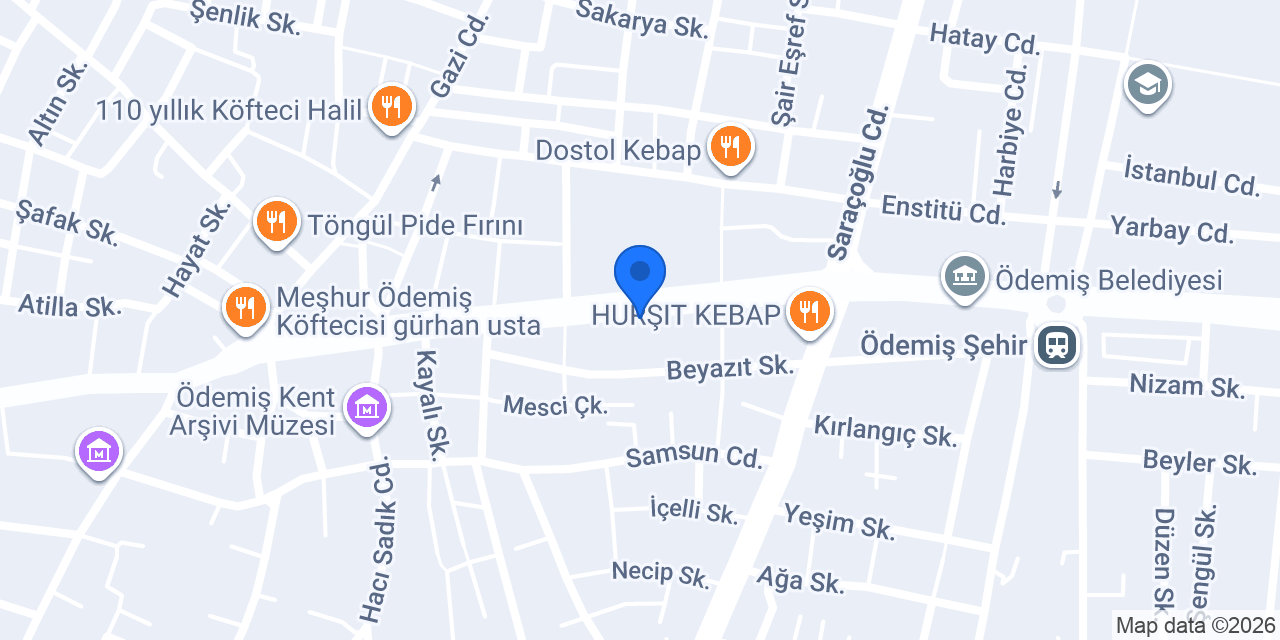 Varış Hukuk Bürosu - Yaşar Varış - Gülin Varış Özlü konumu