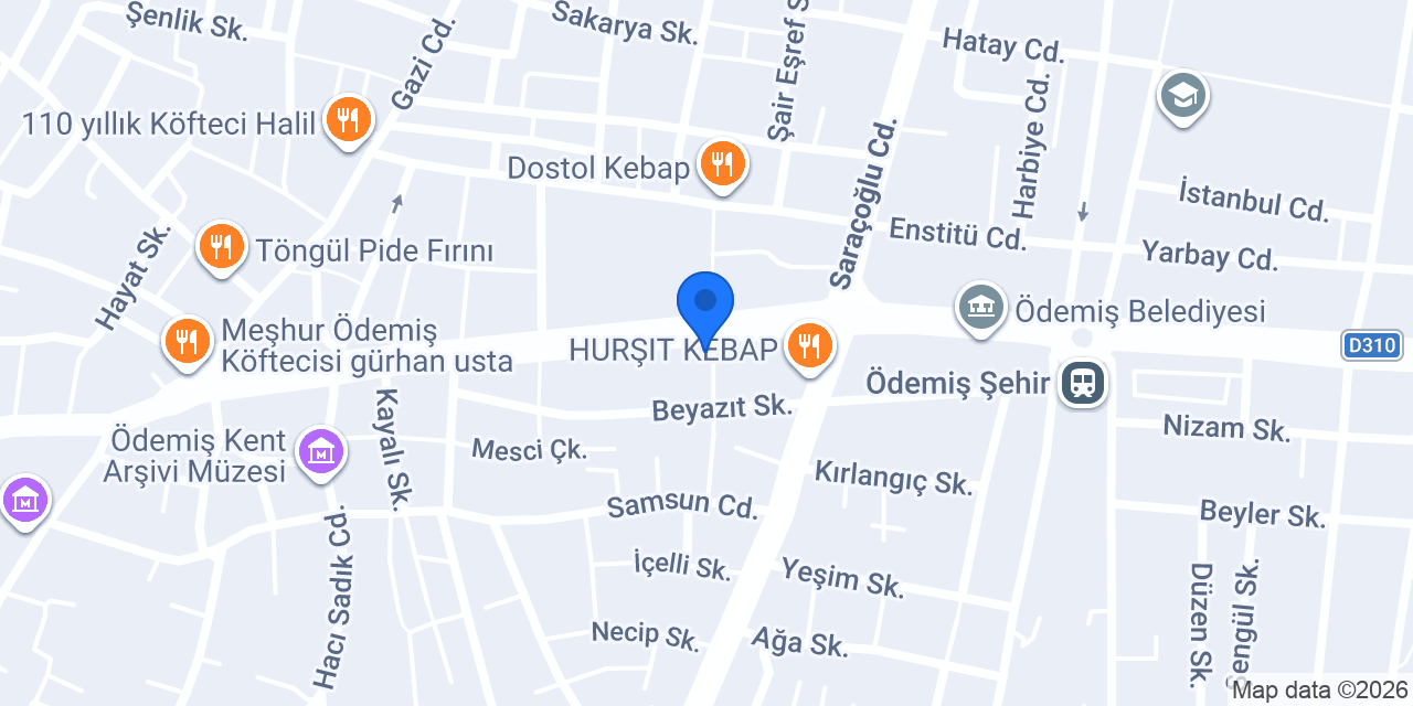 DERYA MÜZİK konumu