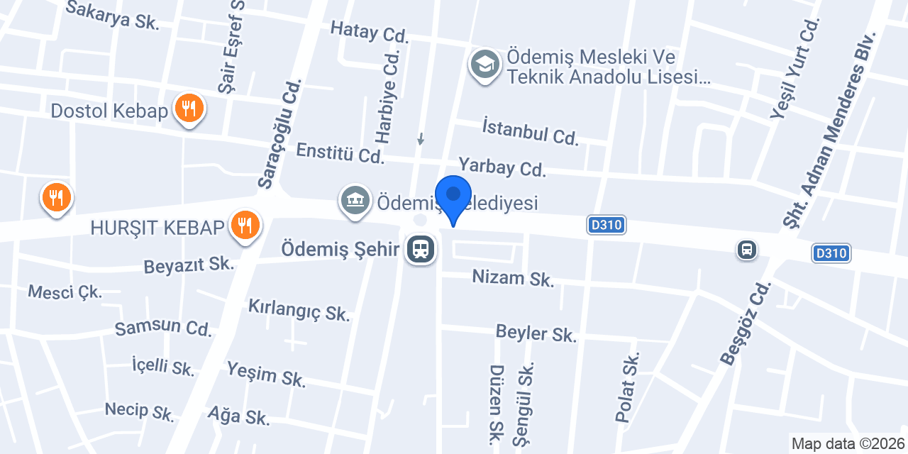 Rüya çiçekçilik Ödemiş konumu