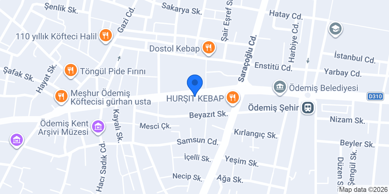 OTEL HELVACI konumu