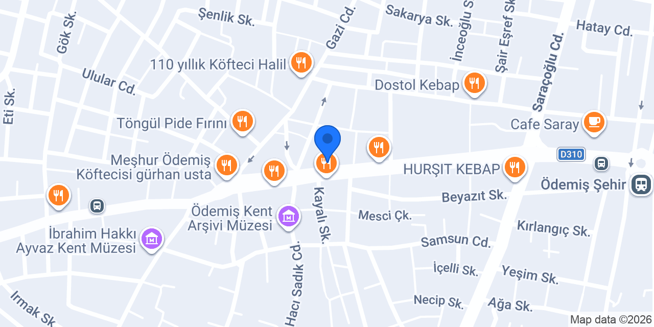 KARACA ÖDEMİŞ konumu