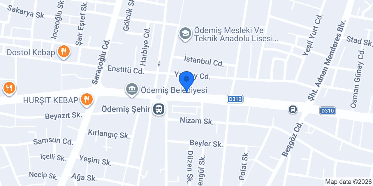 Enfes lezzetler konumu