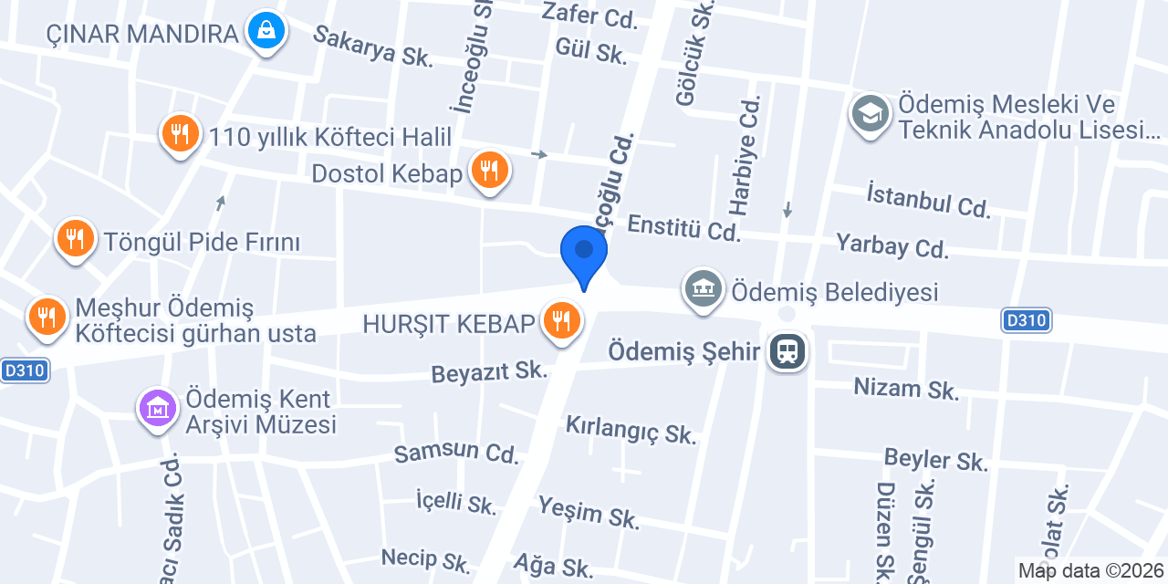 Gölcük Büfe konumu