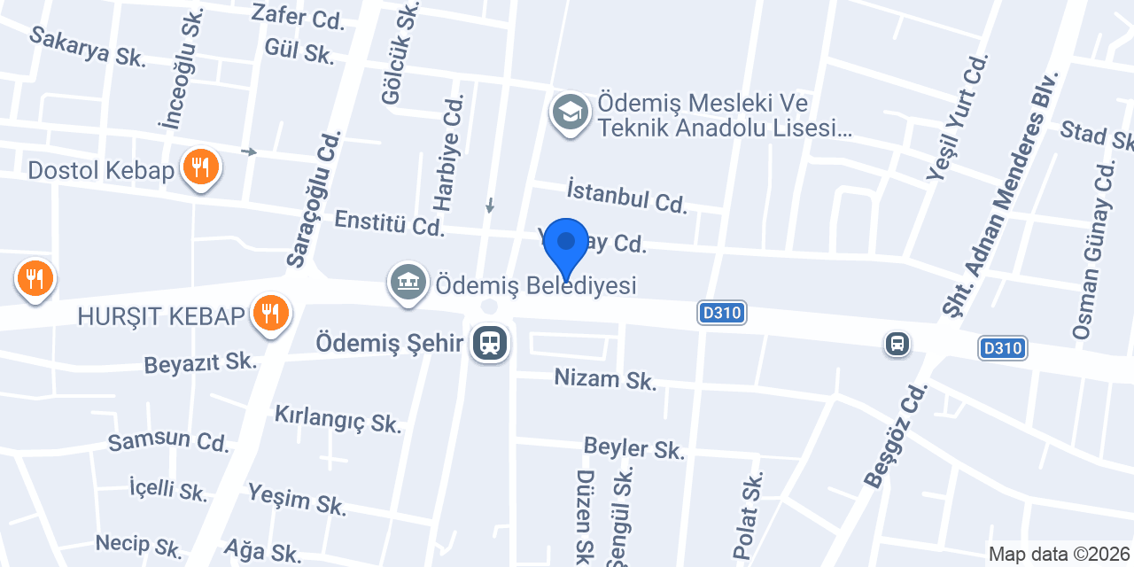 Terra Pizza İzmir (Ödemiş Atatürk) konumu