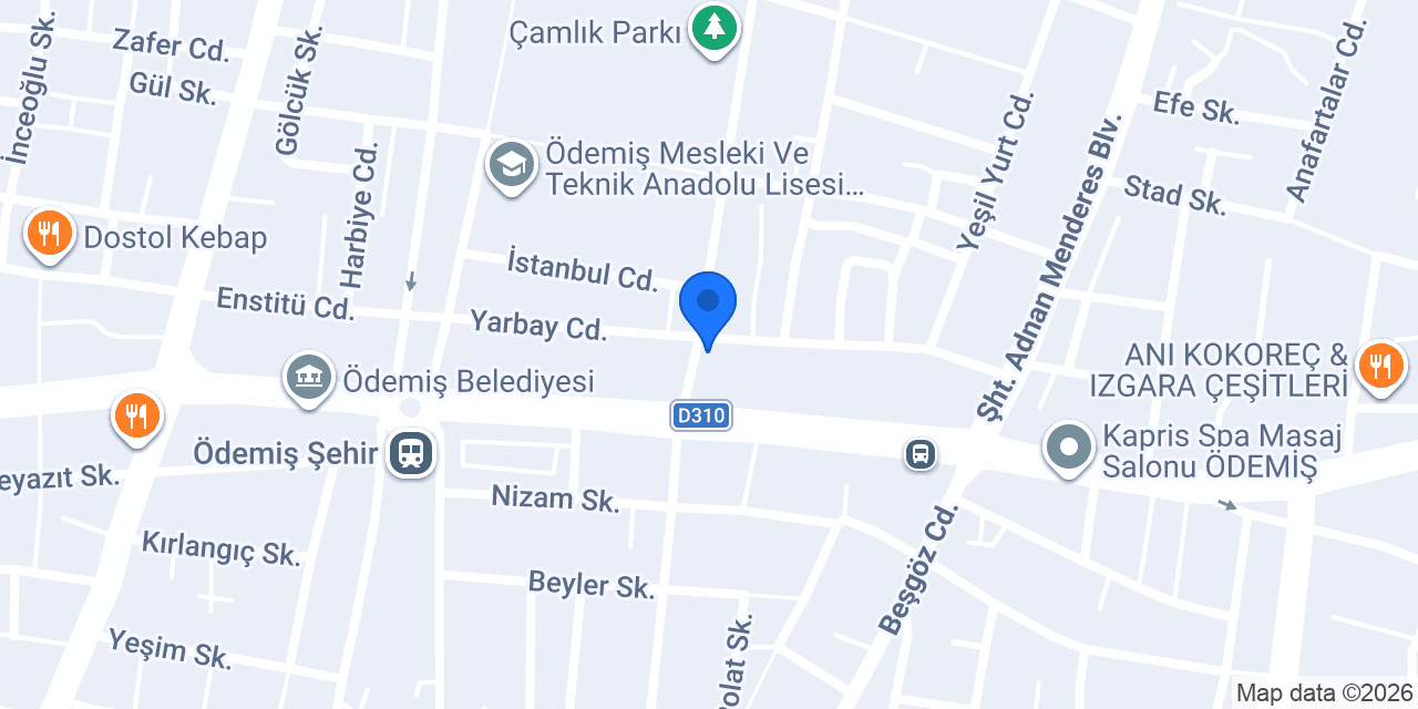 Çamlık Eczanesi konumu