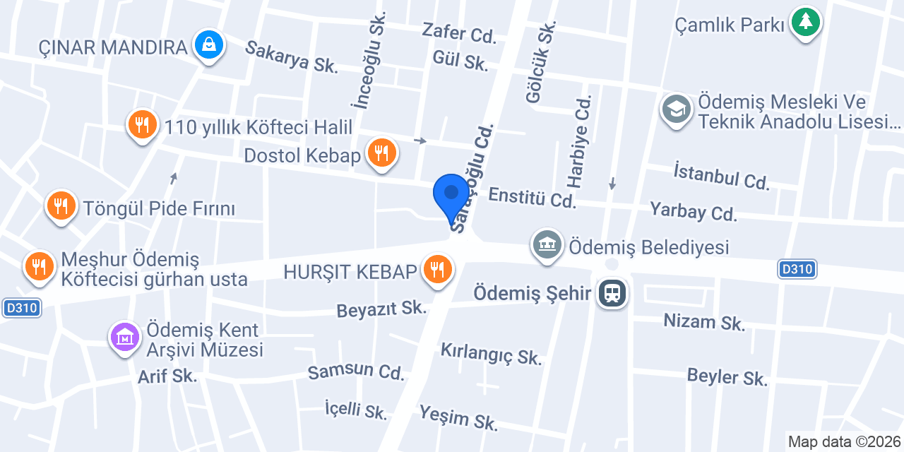 Mezarbaşı Taksi konumu