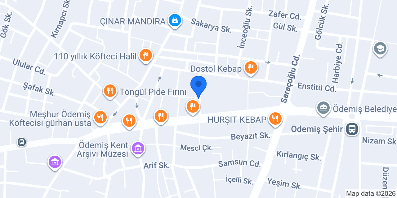 Eroğlu Taksi konumu