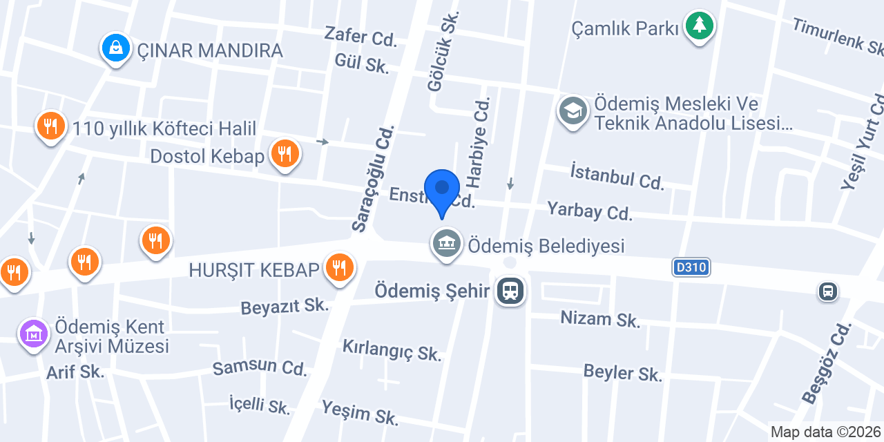 Serden Sandviç Evi konumu