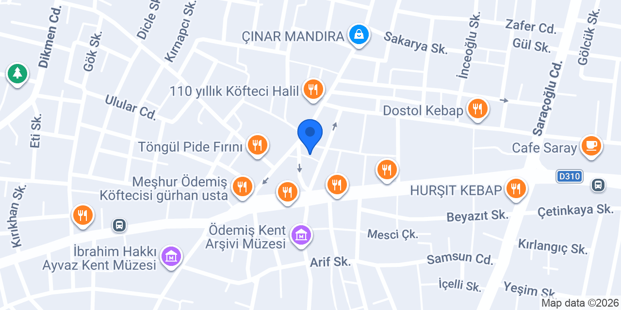 Ödemiş Optik konumu