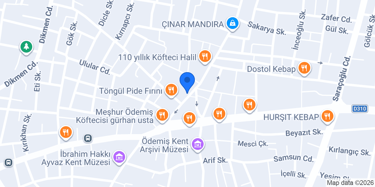 Anahtarcı Latif konumu