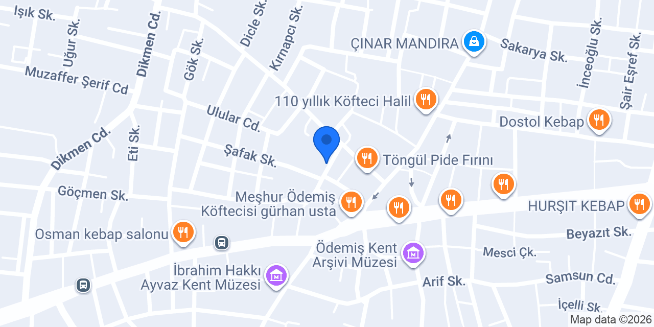 Özkan Tavukçuluk konumu