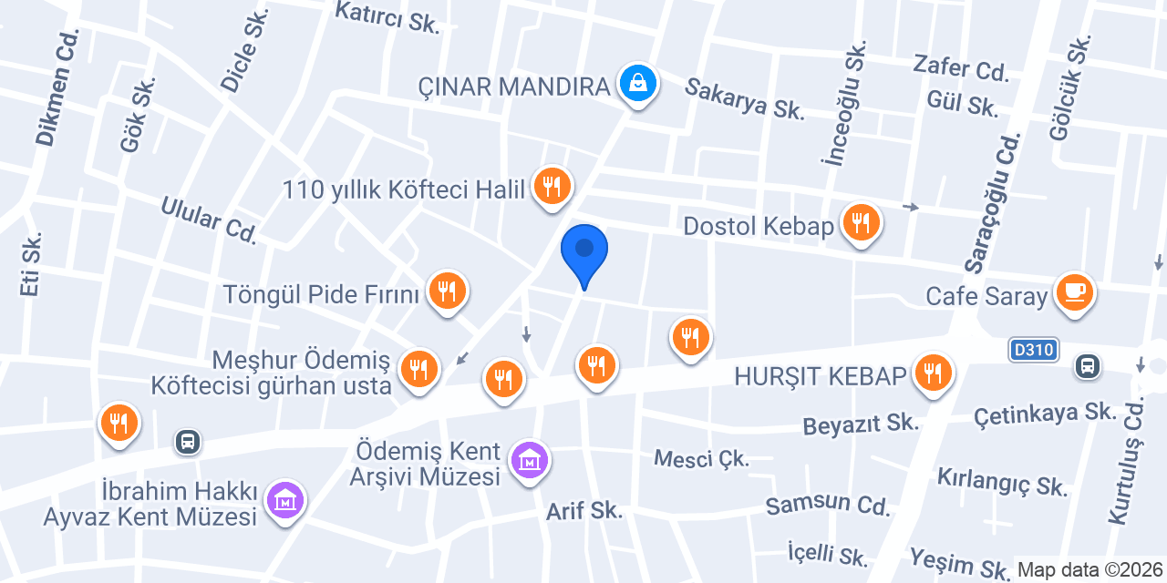 Balıkçıoğlu Eczanesi konumu