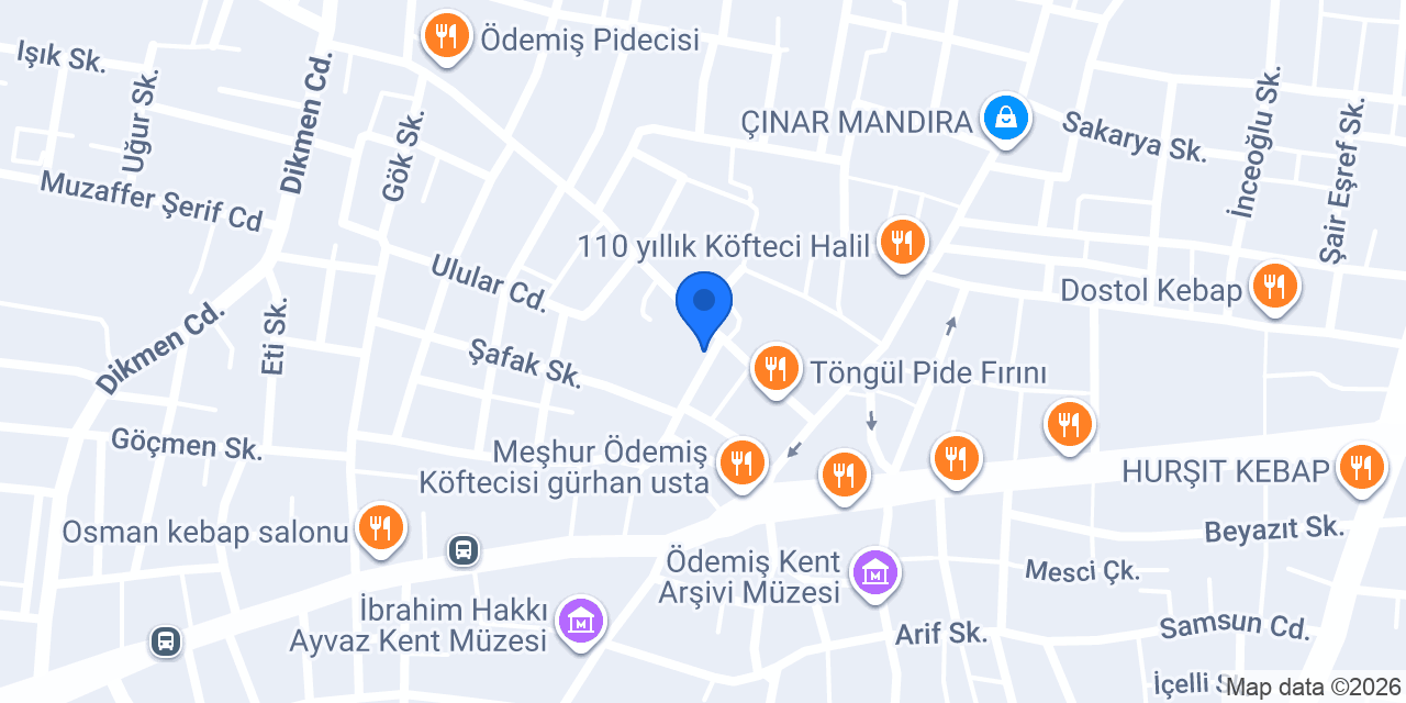 Fazilet Eczanesi konumu