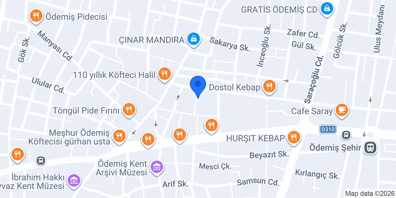 SEDEF TUHAFİYE konumu