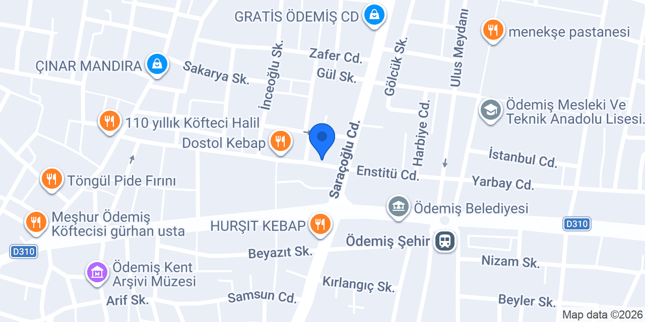 Soylu AVM Ödemiş konumu