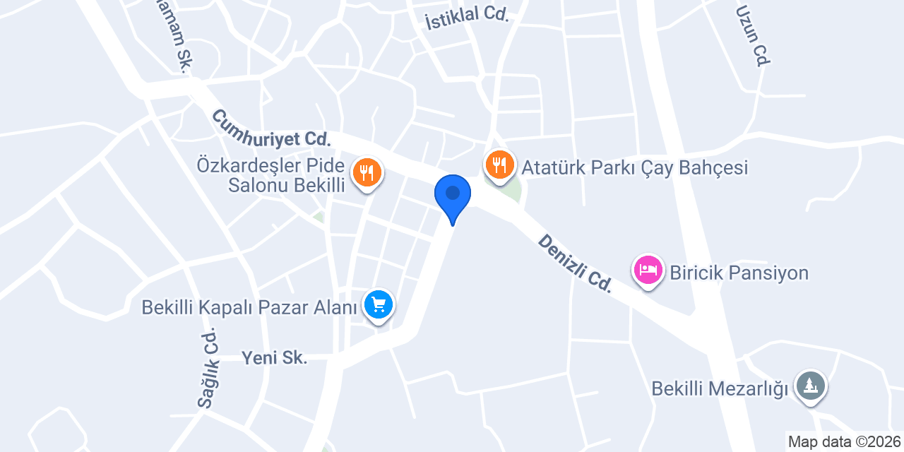 376 Nolu Bekilli Tarım Kredi Koop. konumu