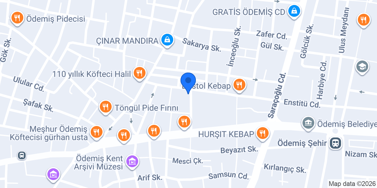 Zeyrek Hukuk Bürosu konumu
