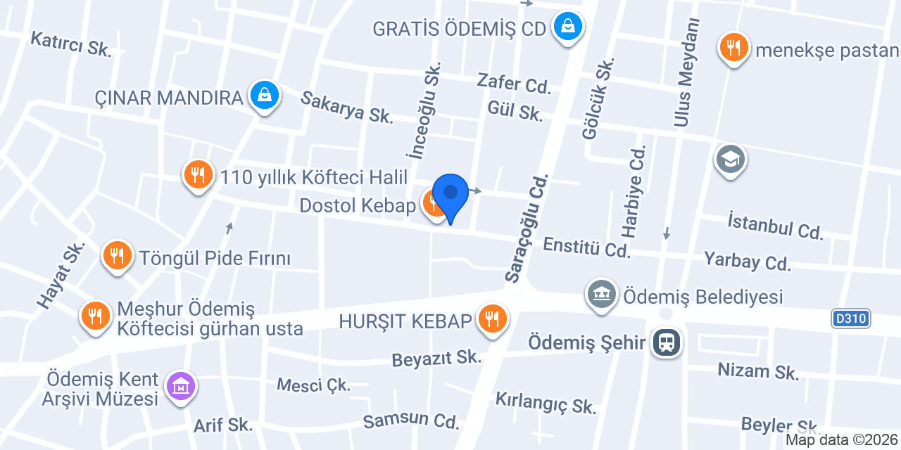 Ödemiş Bilgisayar konumu