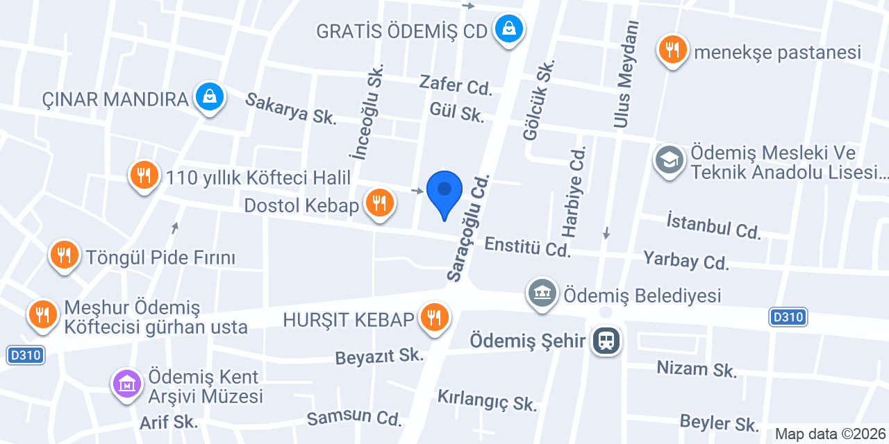 Samet İnşaat ve Gayrimenkul konumu