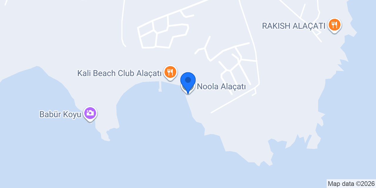 Noola Alaçatı konumu