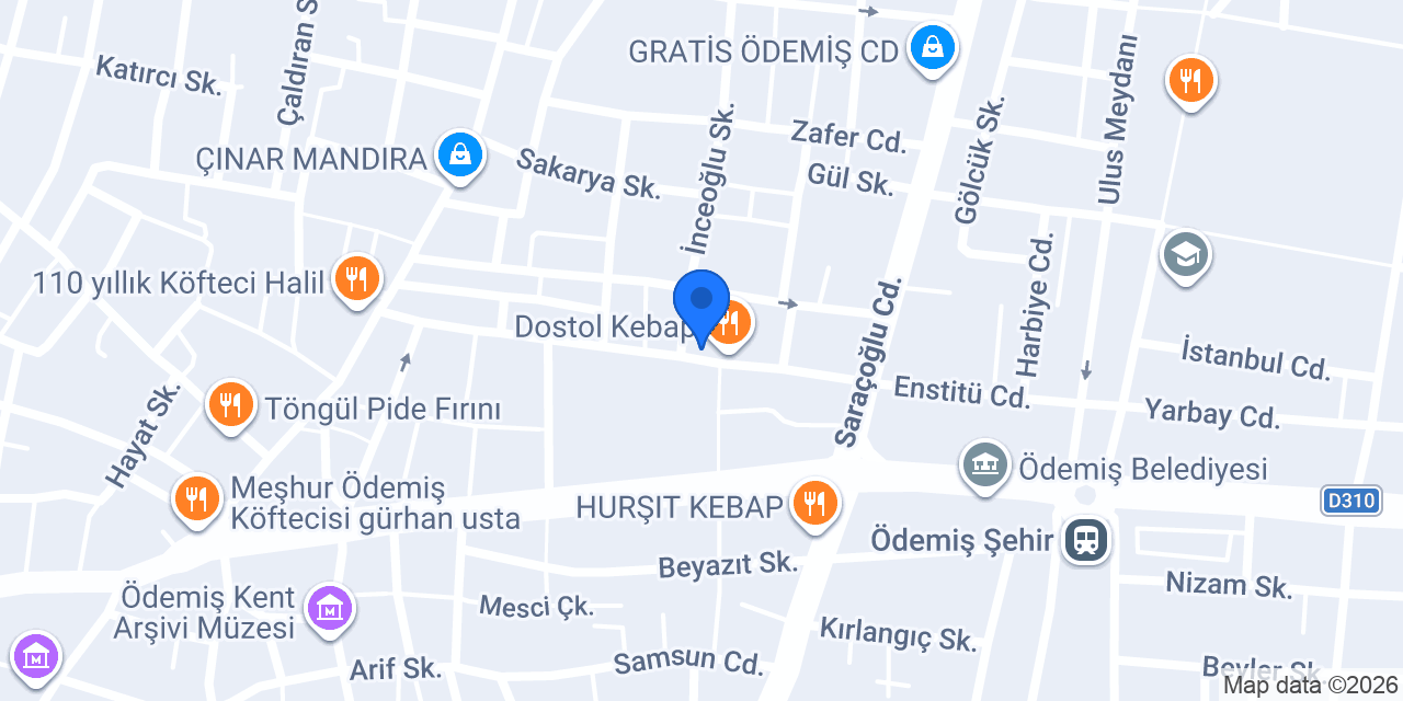 Akasya Büfe konumu