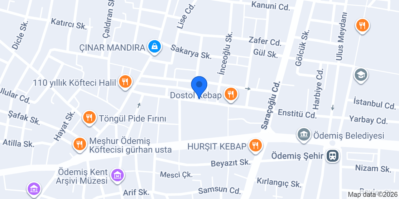 SMMM MUZAFFER ÇAKIR konumu