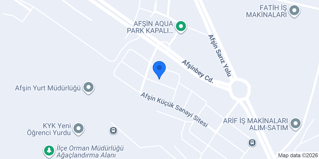 Nur Pen Afşin konumu