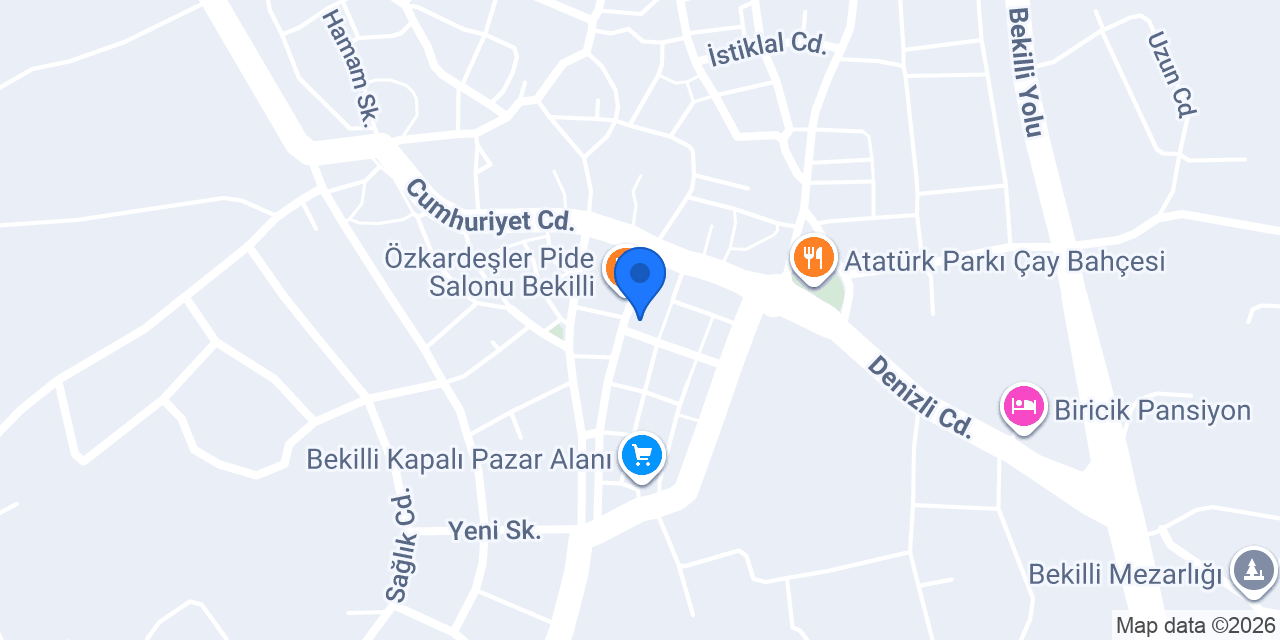 Ptt-bekilli Şubesi konumu