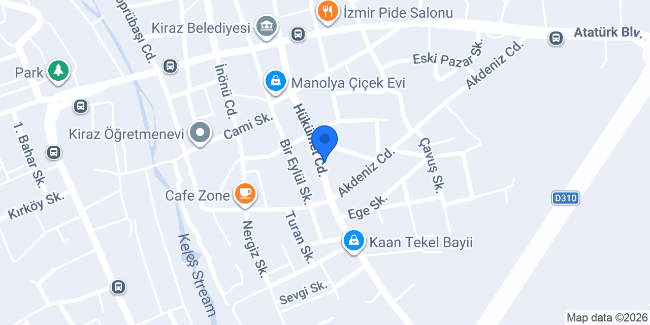 UMUT SPOT KİRAZ konumu