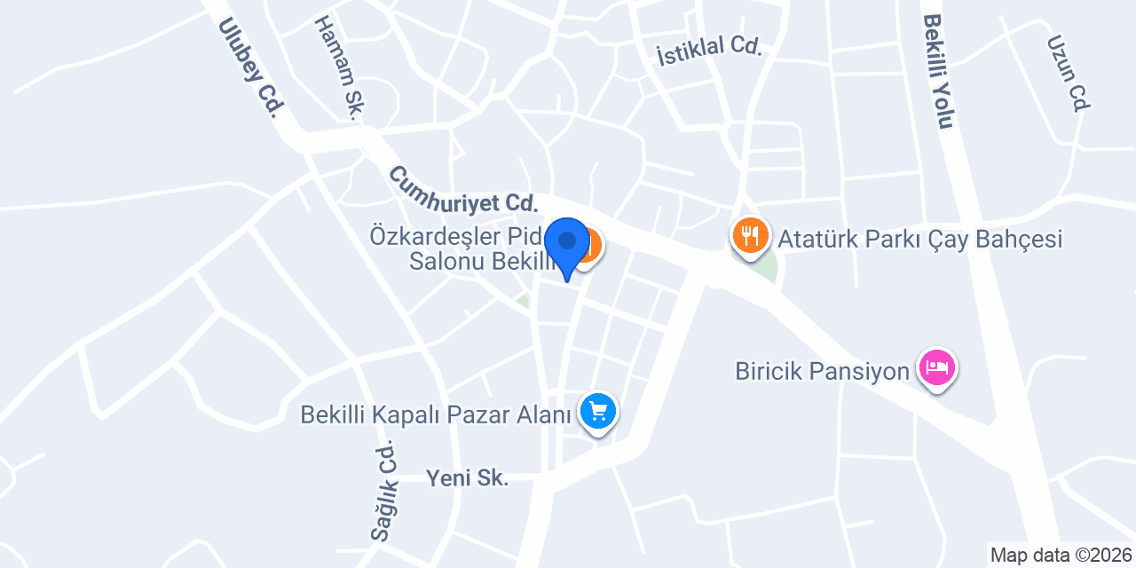 Bekilli Noterliği konumu