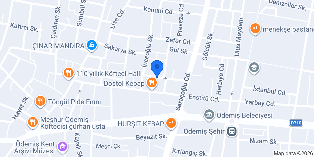 Çelikal Sıhhi Tesisat konumu