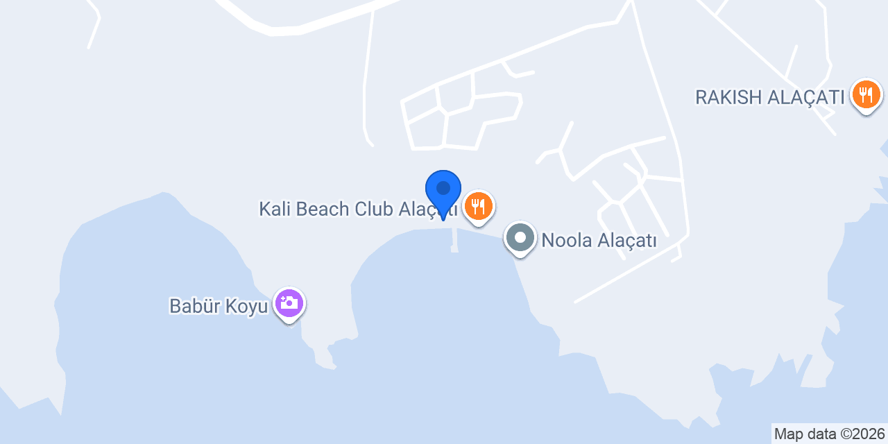 Lavaa Beach Alaçatı konumu