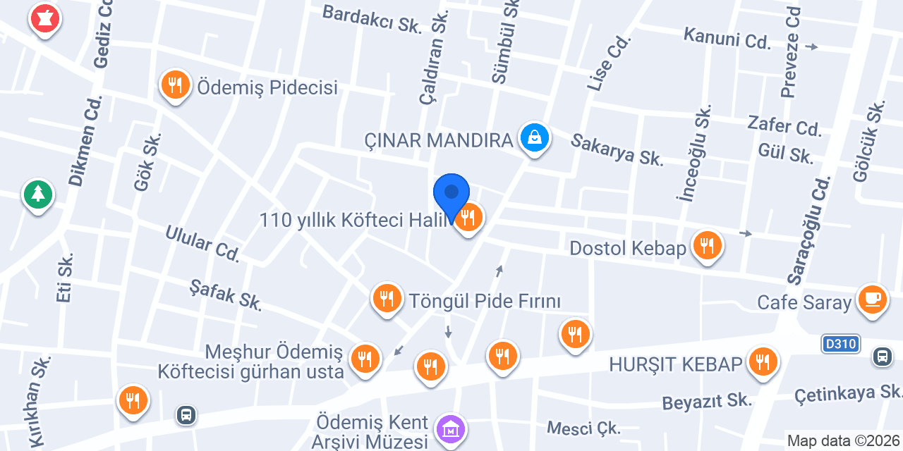 SALOON ÜMİT&SERBAY konumu