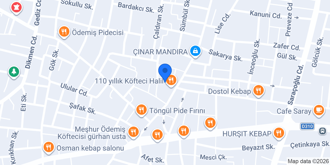 Subatan İnşaat konumu