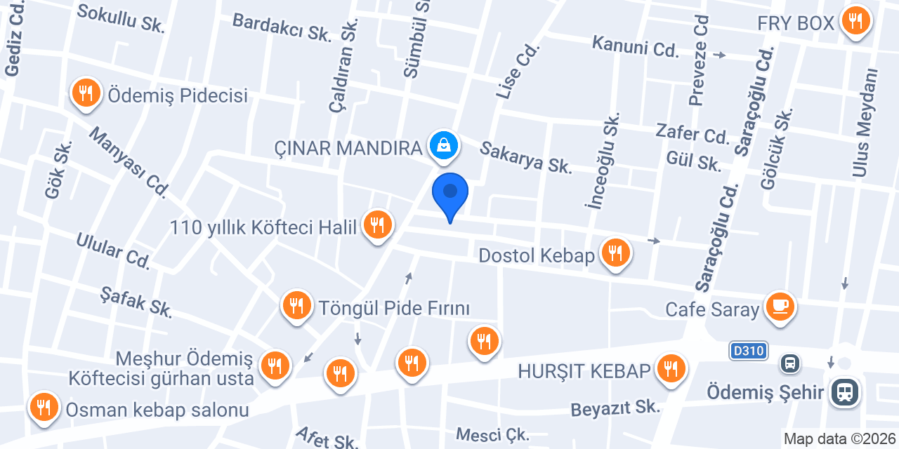 ÖZDE YAPI GAYRİMENKUL konumu