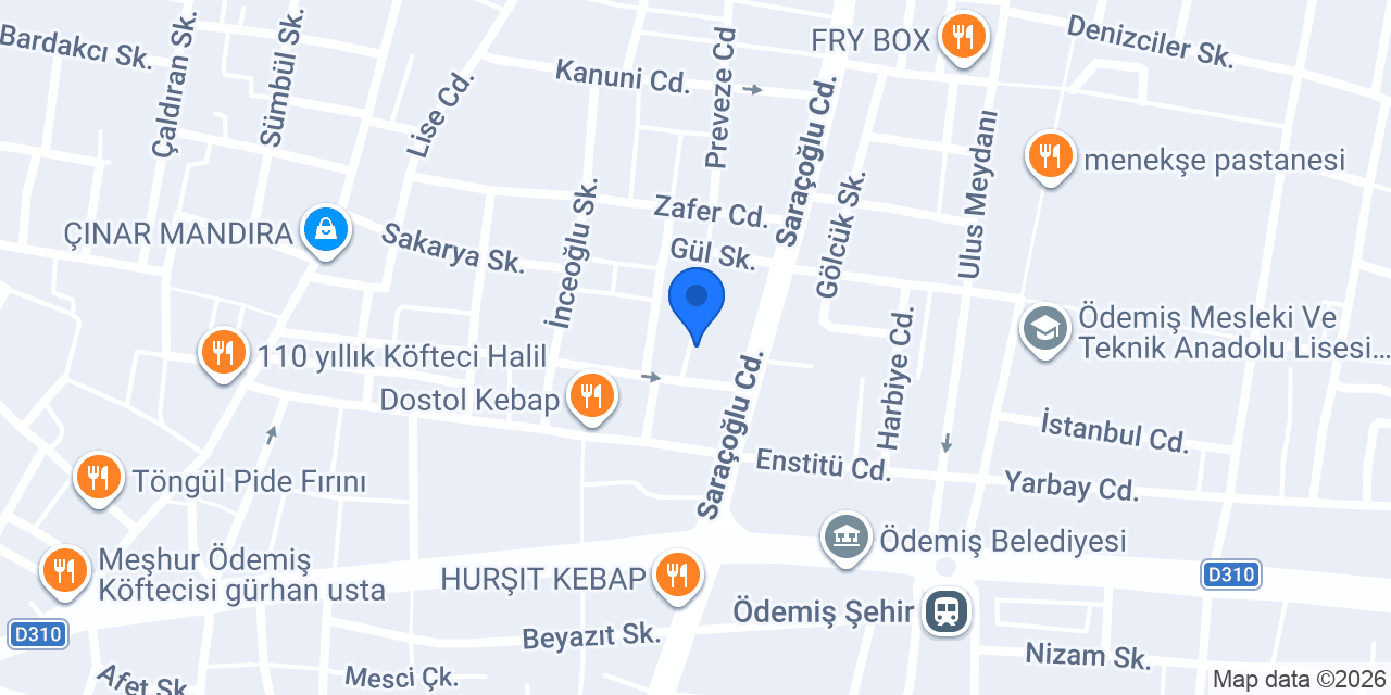 E.D.A İç Mimarlık konumu