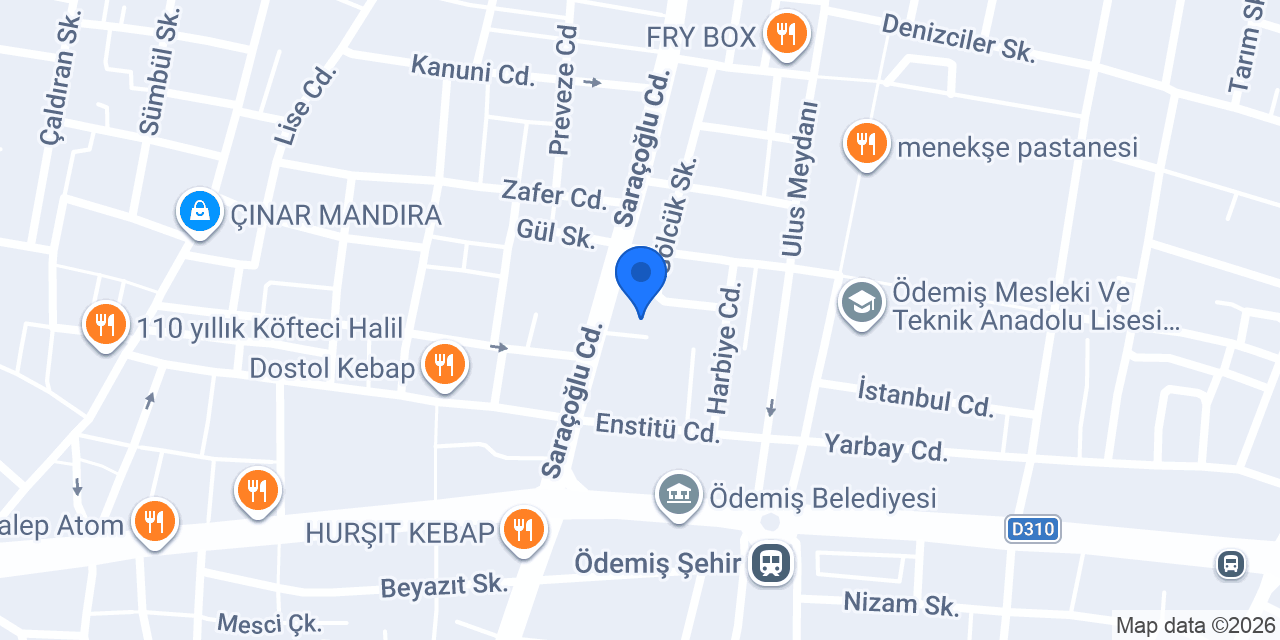 Coşkun Hukuk Bürosu konumu