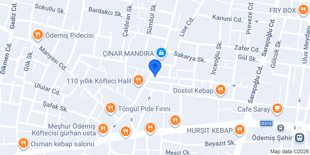 Balcılar Hukuk Bürosu konumu