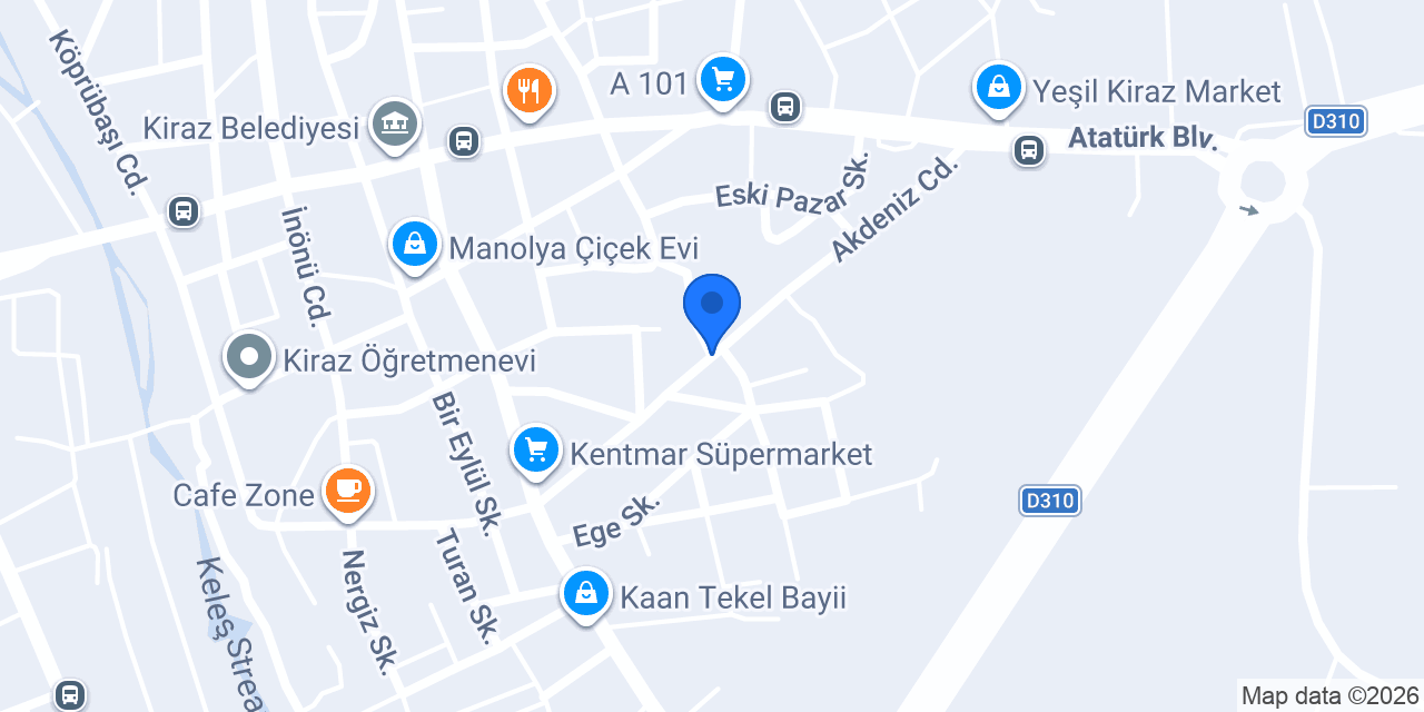 KEPCEN VETERİNER KLİNİĞİ konumu