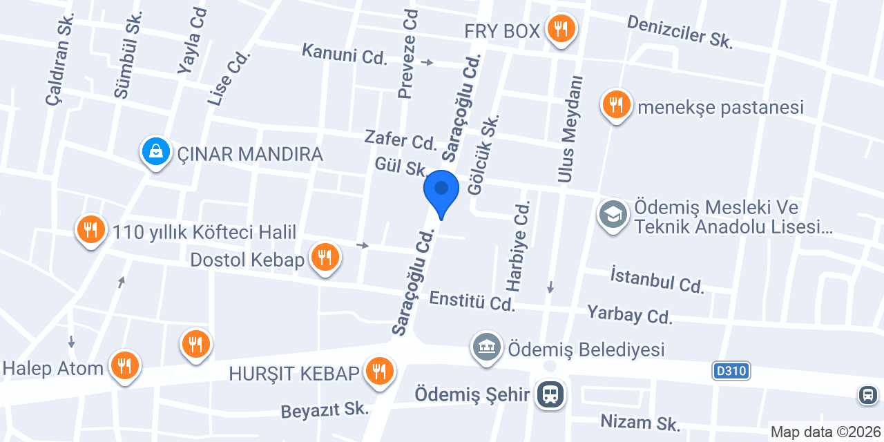 Smmm Özgül Kurtoğlu konumu