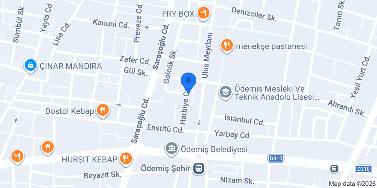 Börek Sefası(Pervin) konumu