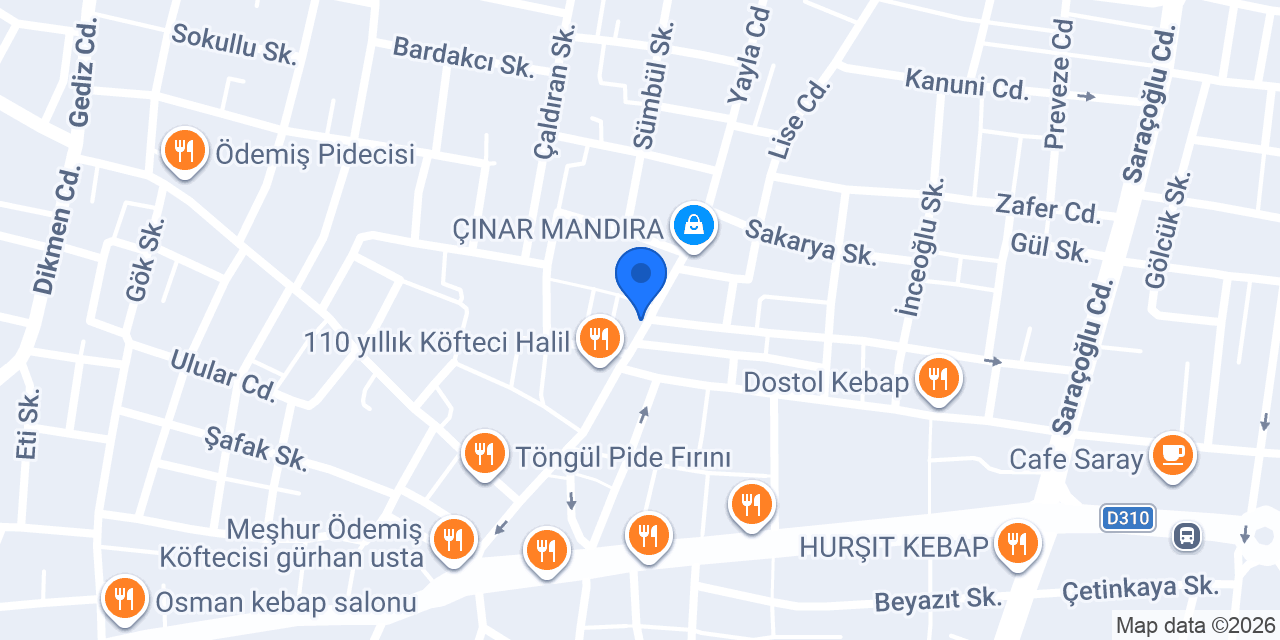 Şekerbank konumu