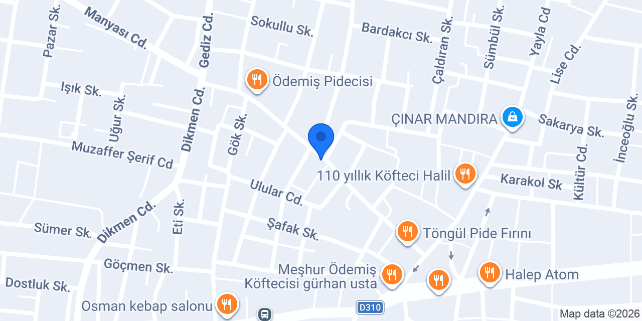 Kısmet Pide konumu