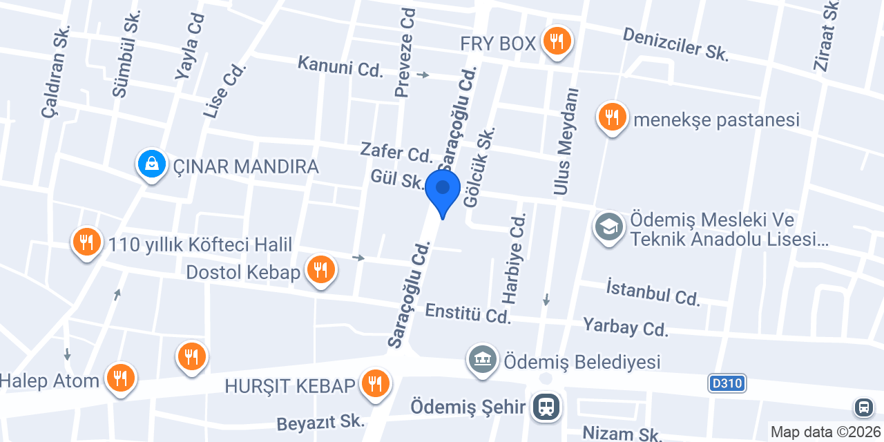 Fitizmir Ödemiş Diyetisyen konumu