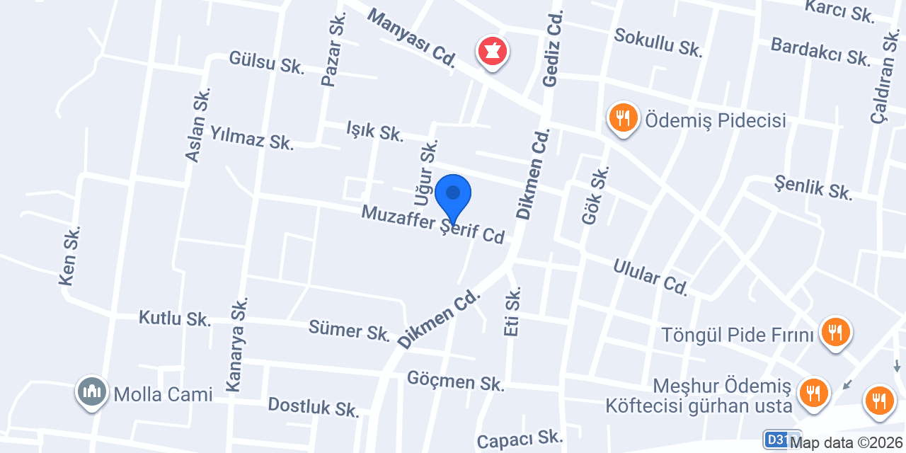 Sena Pastanesi konumu