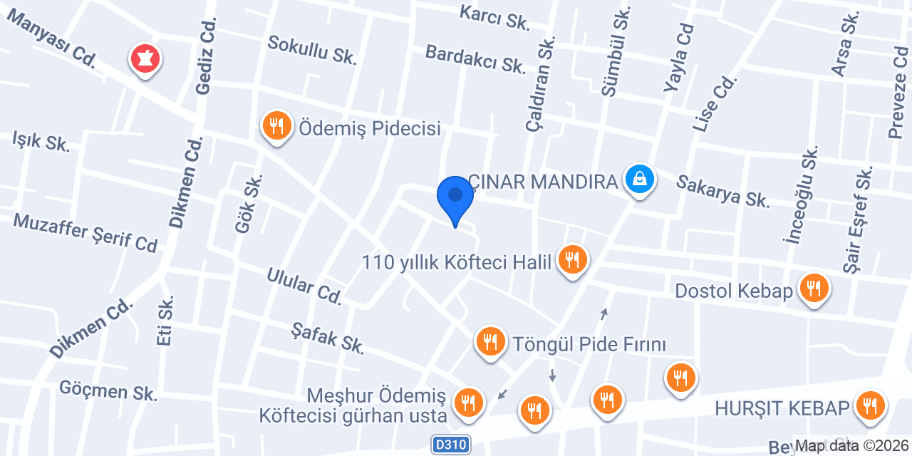 Gediz Elektrik MİM konumu