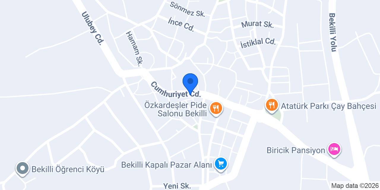 TOKU ODUN KÖMÜR TİCARETİ BEKİLLİ konumu